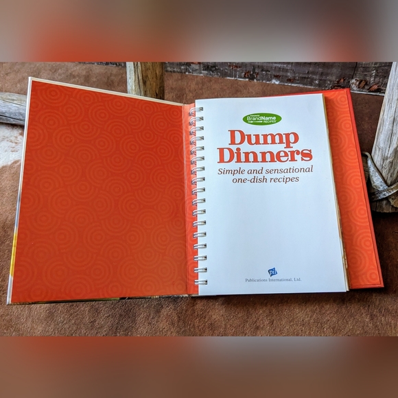 Favorite Brand Name Recipes Dump Dinners Spiral Bound Hardcover - Picture 8 of 16
